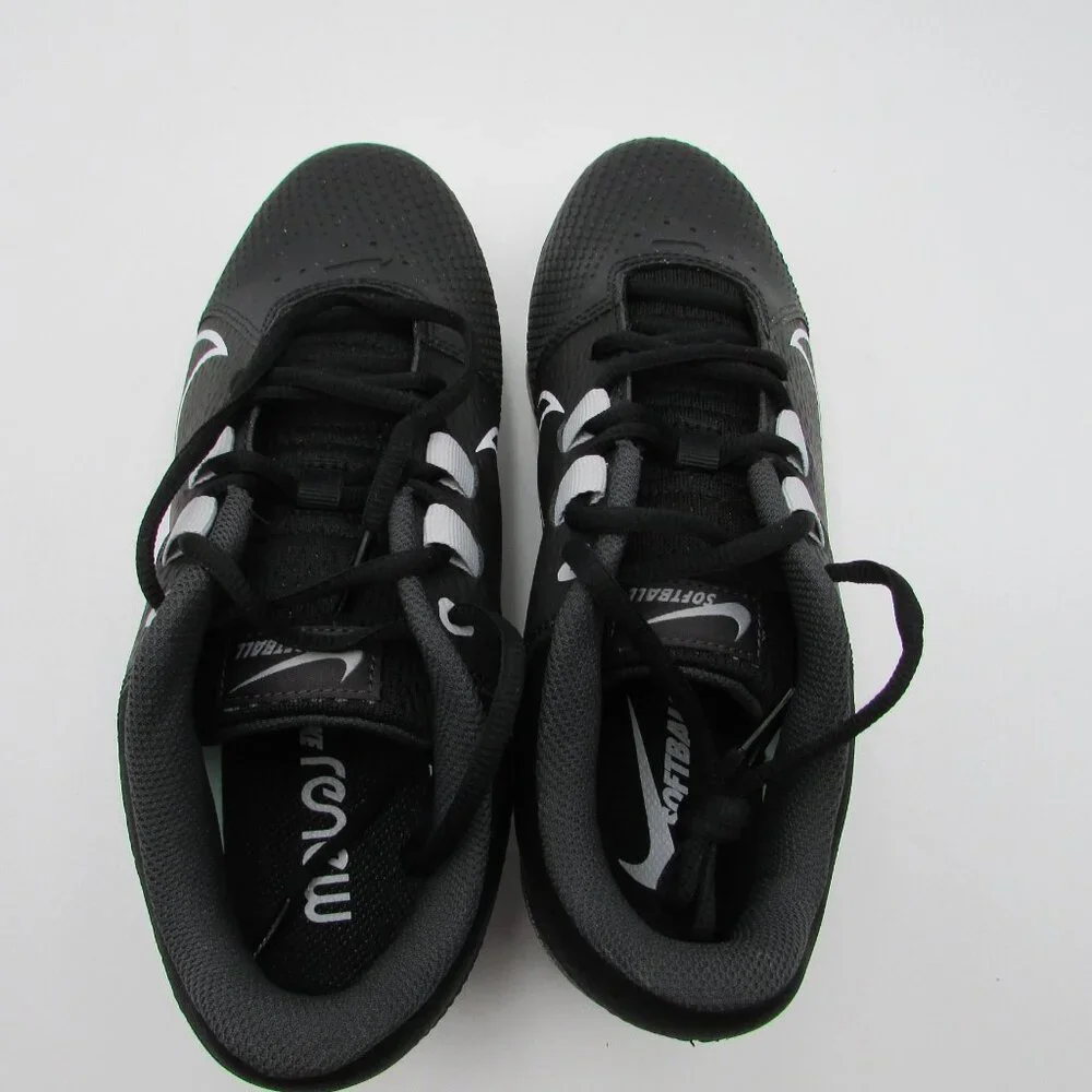 Nike Hyperdiamond 4 Black Softball Metal Cleats Women’s Size 8 New NWT - Picture 11 of 14